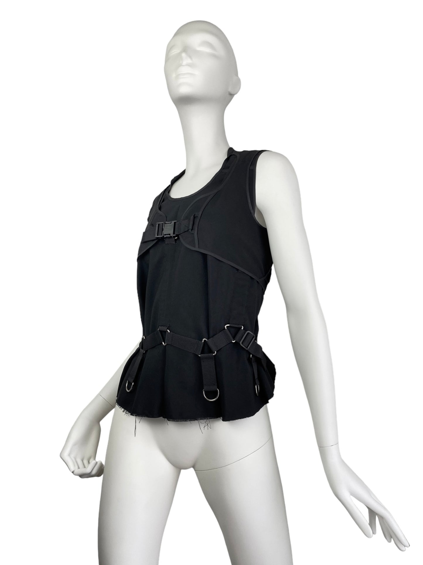 JUNYA WATANABE SS2003 BLACK BONDAGE TANK TOP