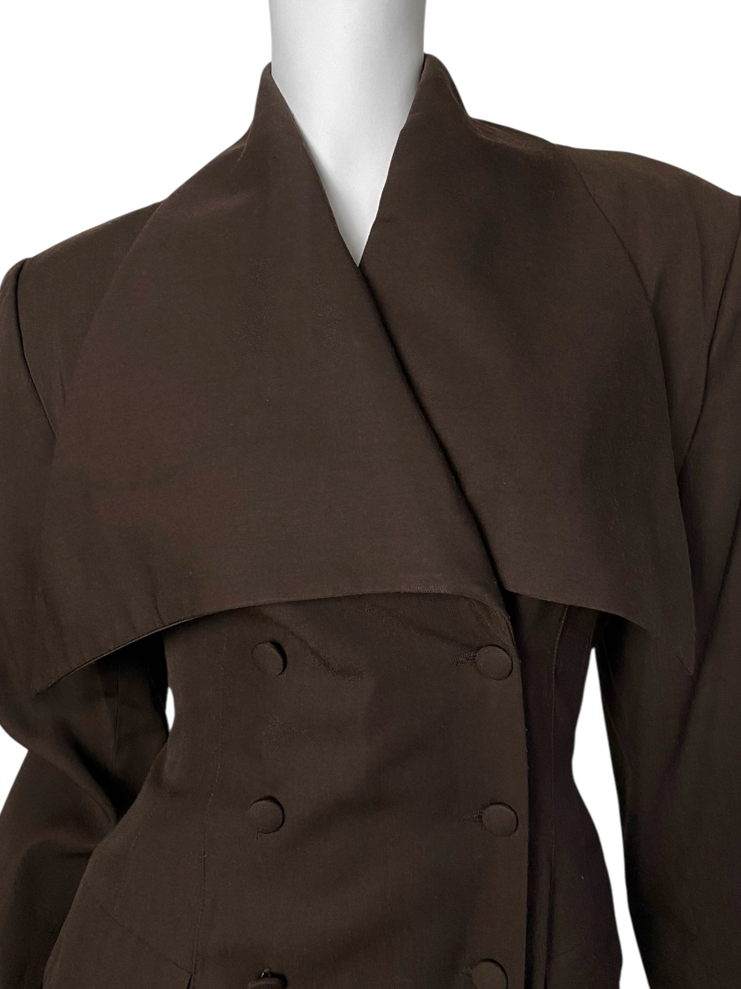 PLEIN SUD SS1990 BROWN BLAZER