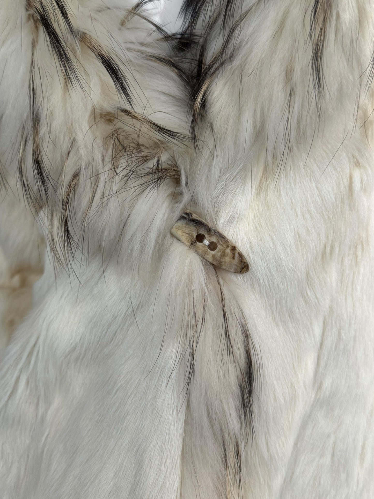 JITROIS 2000s CREAM FUR REVERSIBLE JACKET