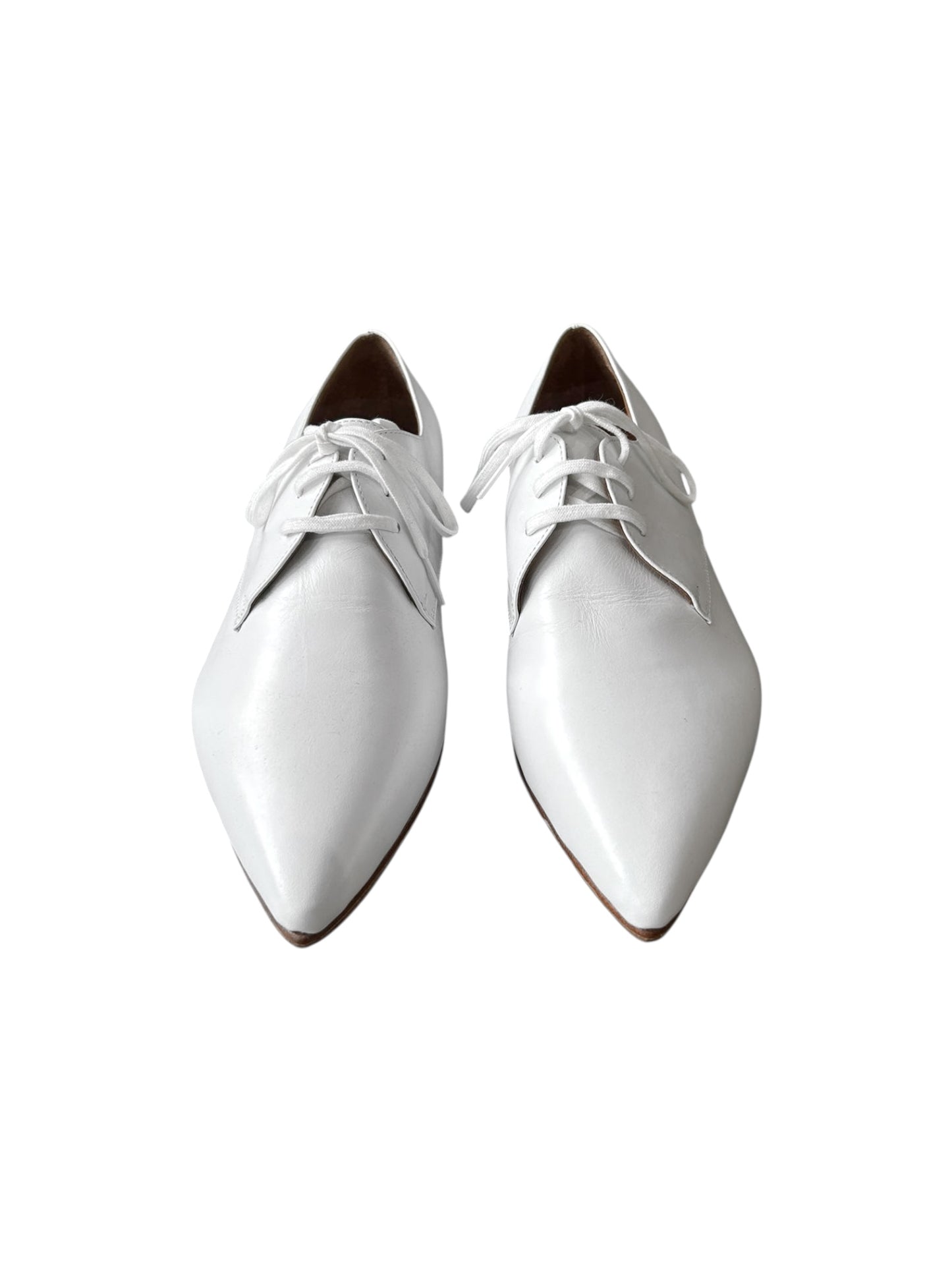 JUNYA WATANABE 2010s WHITE LEATHER DERBIES