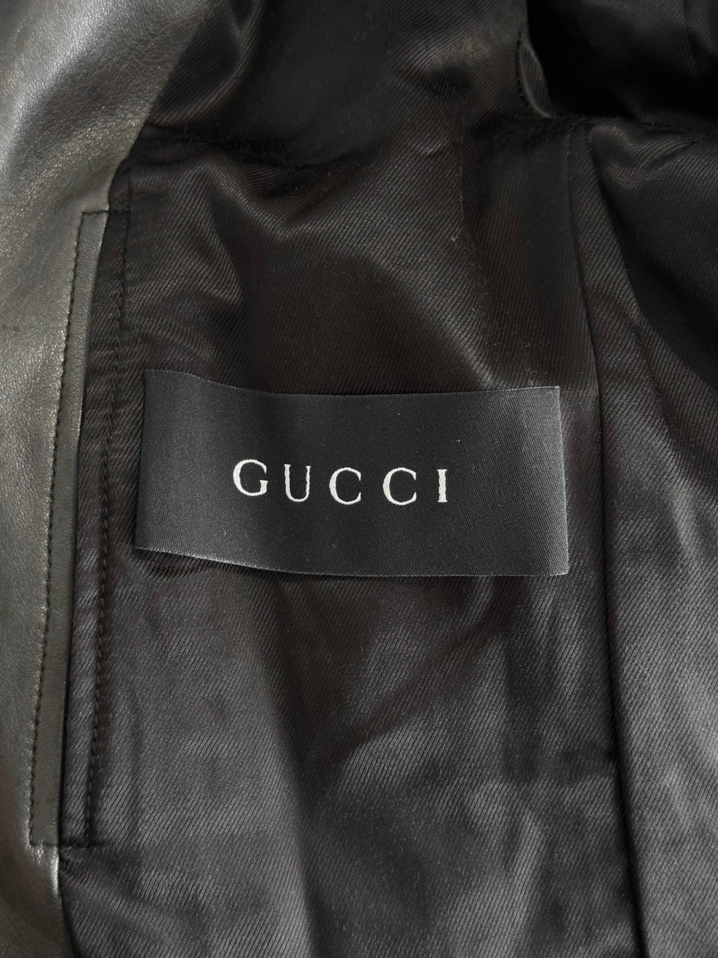 GUCCI FW2004 BY TOM FORD EBONY PONY HAIR JACKET