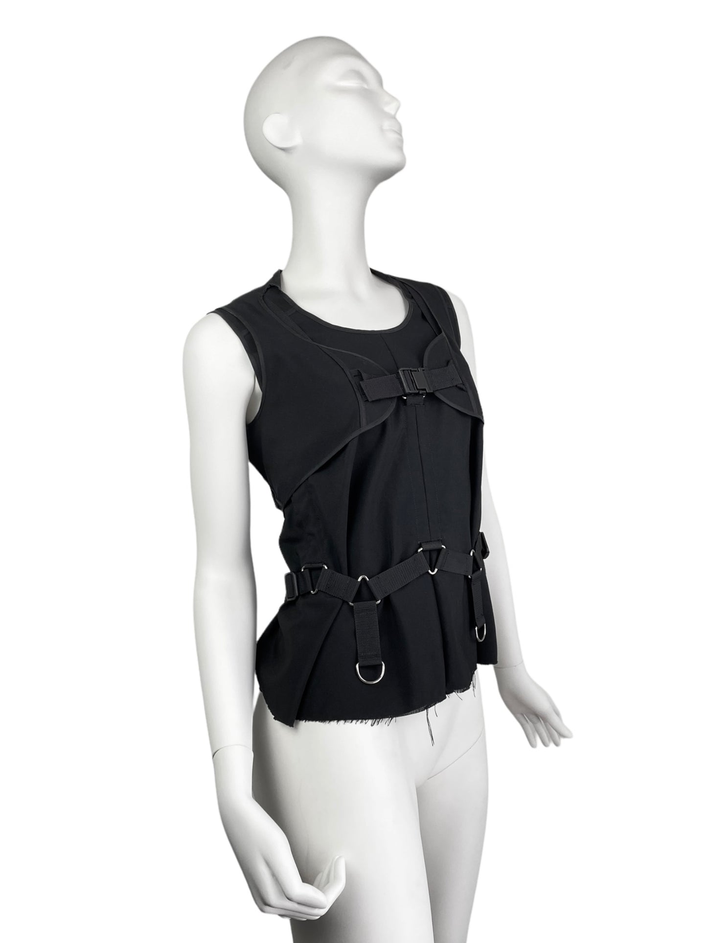 JUNYA WATANABE SS2003 BLACK BONDAGE TANK TOP