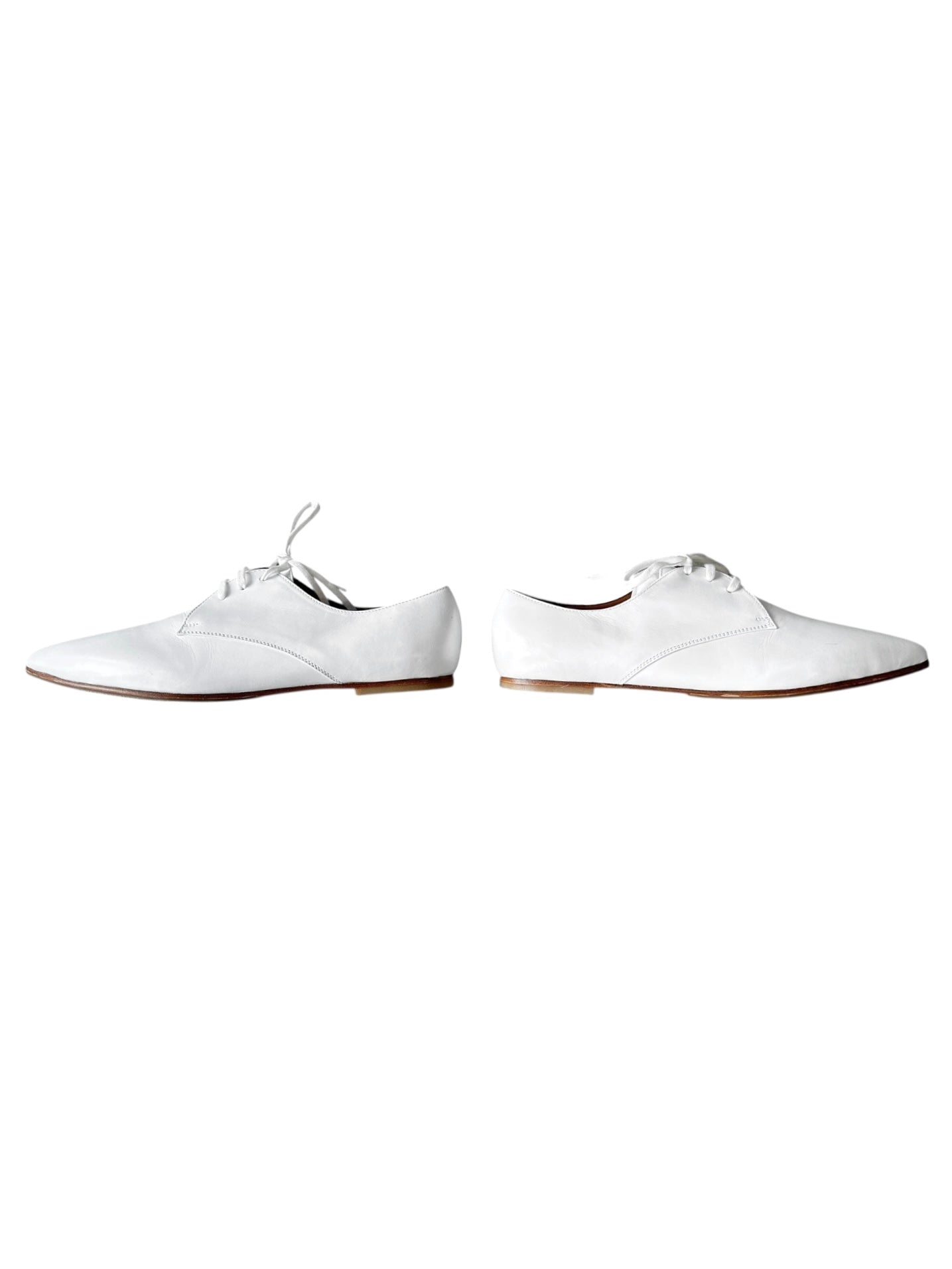 JUNYA WATANABE 2010s WHITE LEATHER DERBIES