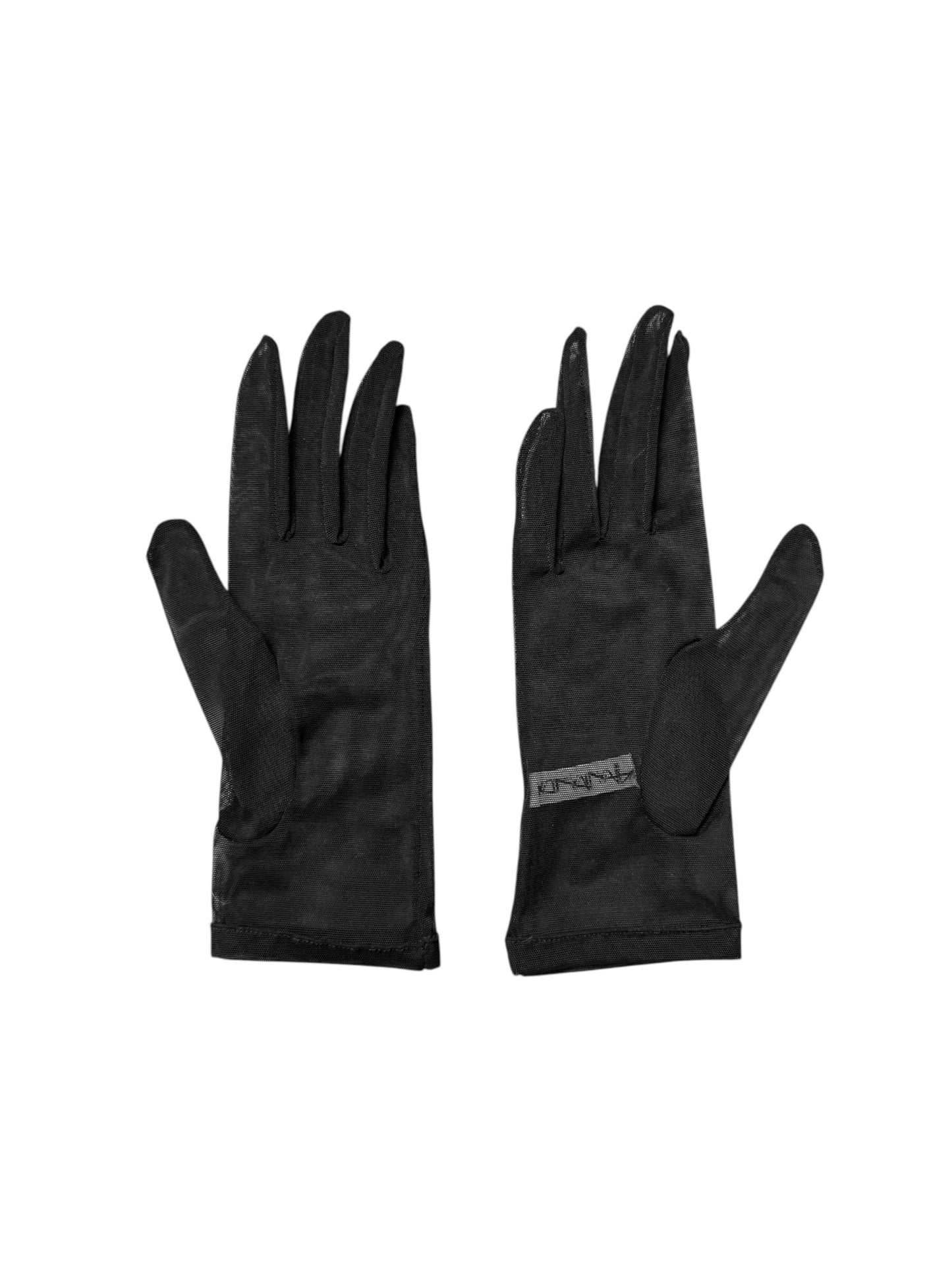 ALAIA 2020s BY PIETER MULIER BLACK MESH GLOVES