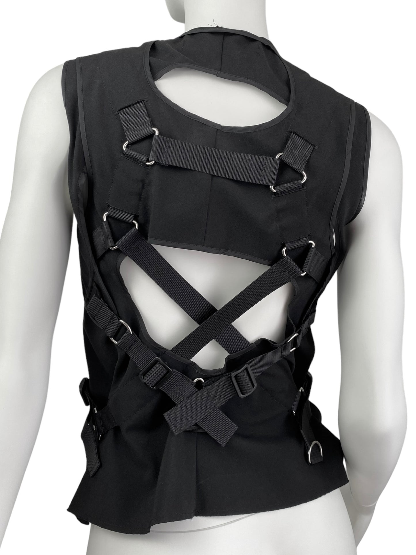 JUNYA WATANABE SS2003 BLACK BONDAGE TANK TOP