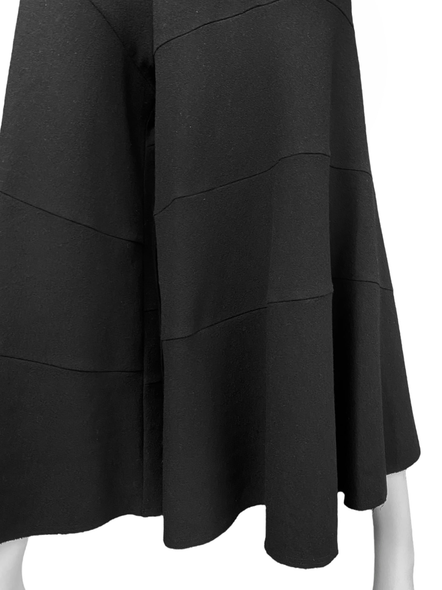 JUNYA WATANABE FW2013 BLACK WOOL WIDE LEG CULOTTES PANTS