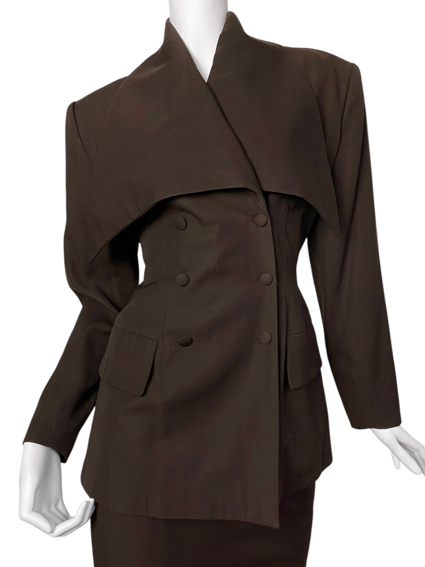 PLEIN SUD SS1990 BROWN BLAZER