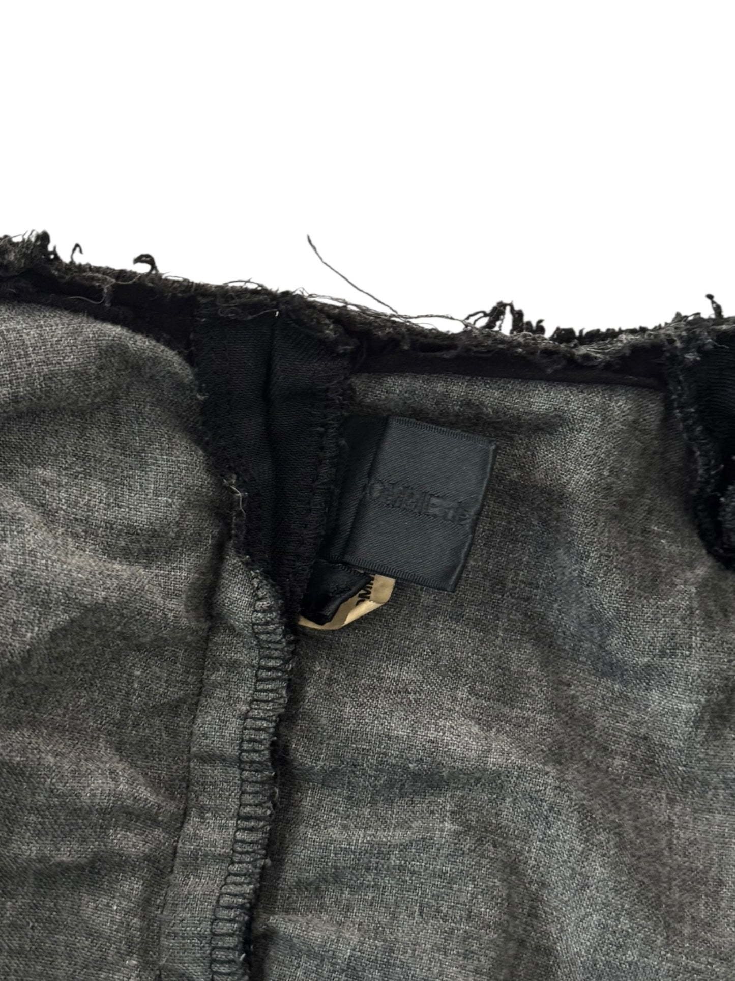 COMME DES GARÇONS SS2013 BLACK DECONSTRUCTED JACKET