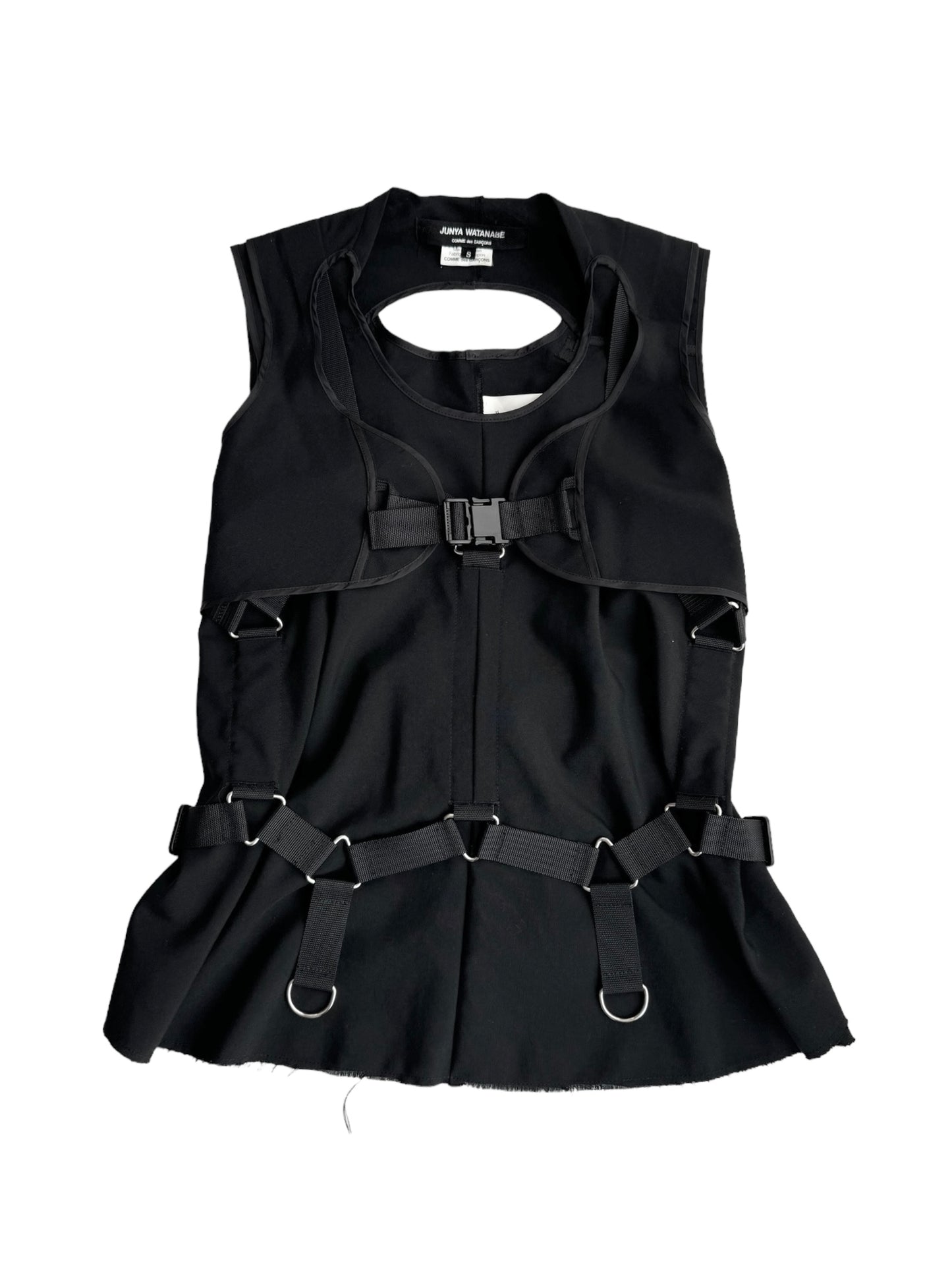 JUNYA WATANABE SS2003 BLACK BONDAGE TANK TOP