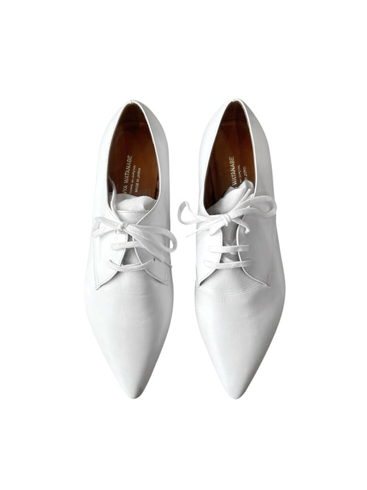 JUNYA WATANABE 2010s WHITE LEATHER DERBIES