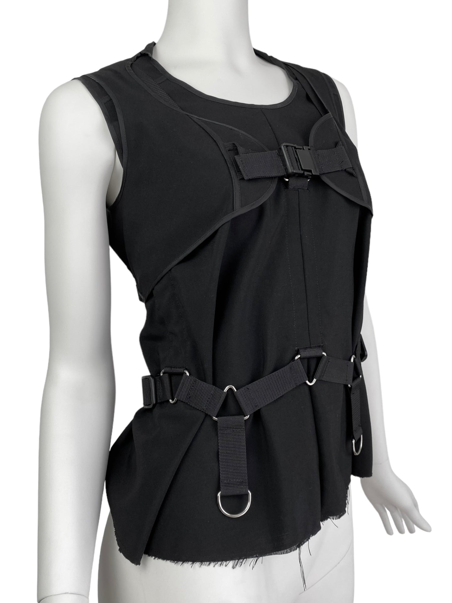 JUNYA WATANABE SS2003 BLACK BONDAGE TANK TOP