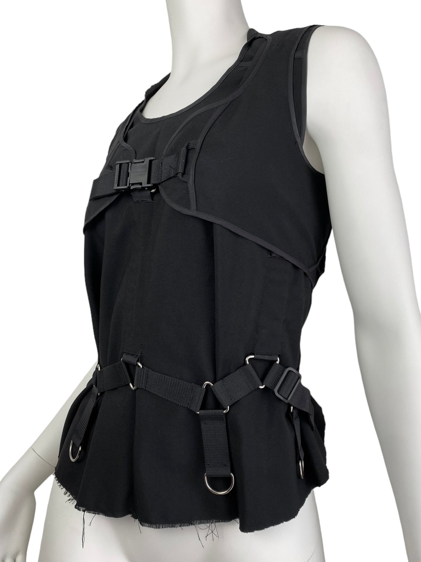 JUNYA WATANABE SS2003 BLACK BONDAGE TANK TOP