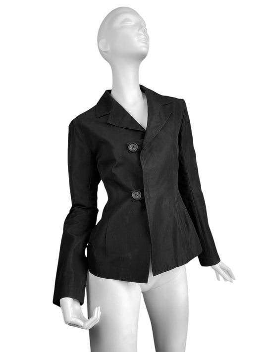 Y’S YOHJI YAMAMOTO SS2002 BLACK BLAZER