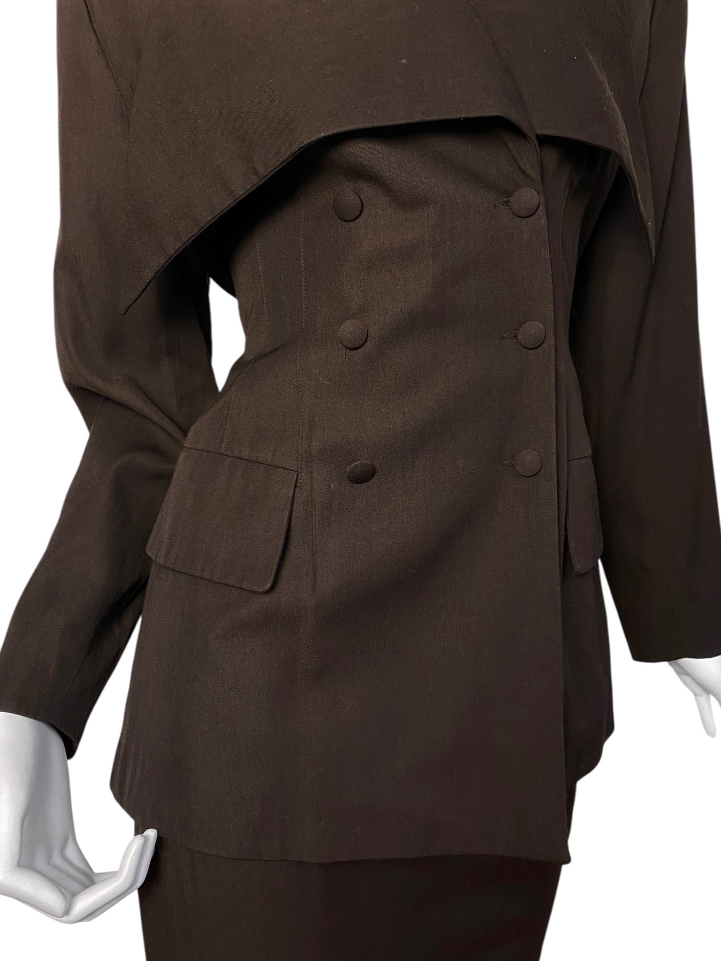 PLEIN SUD SS1990 BROWN BLAZER