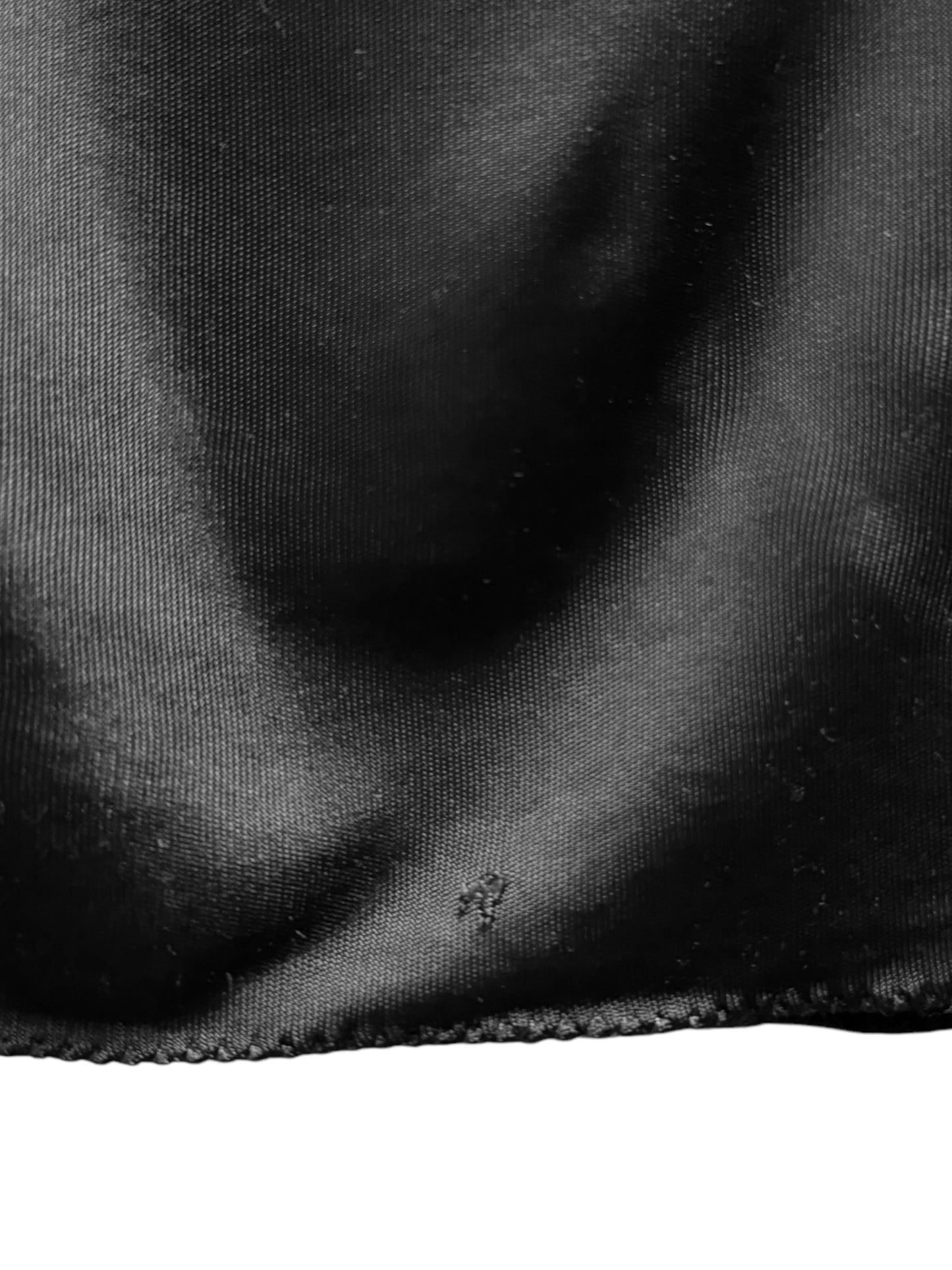 ALEXANDER MCQUEEN SS1996 «THE HUNGER» BLACK RUCHED SLEEVES DRAPED DRESS