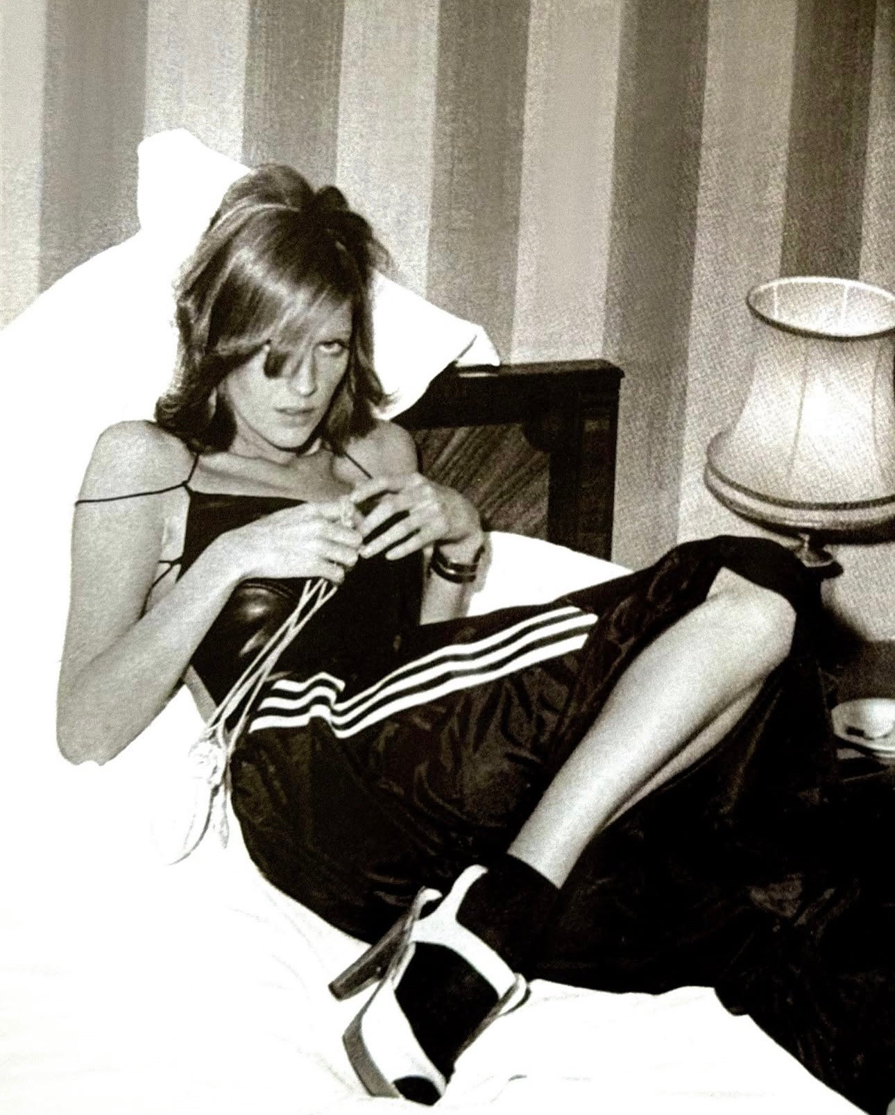 PLEIN SUD SS1994 BLACK LEATHER LACE-UP CORSET