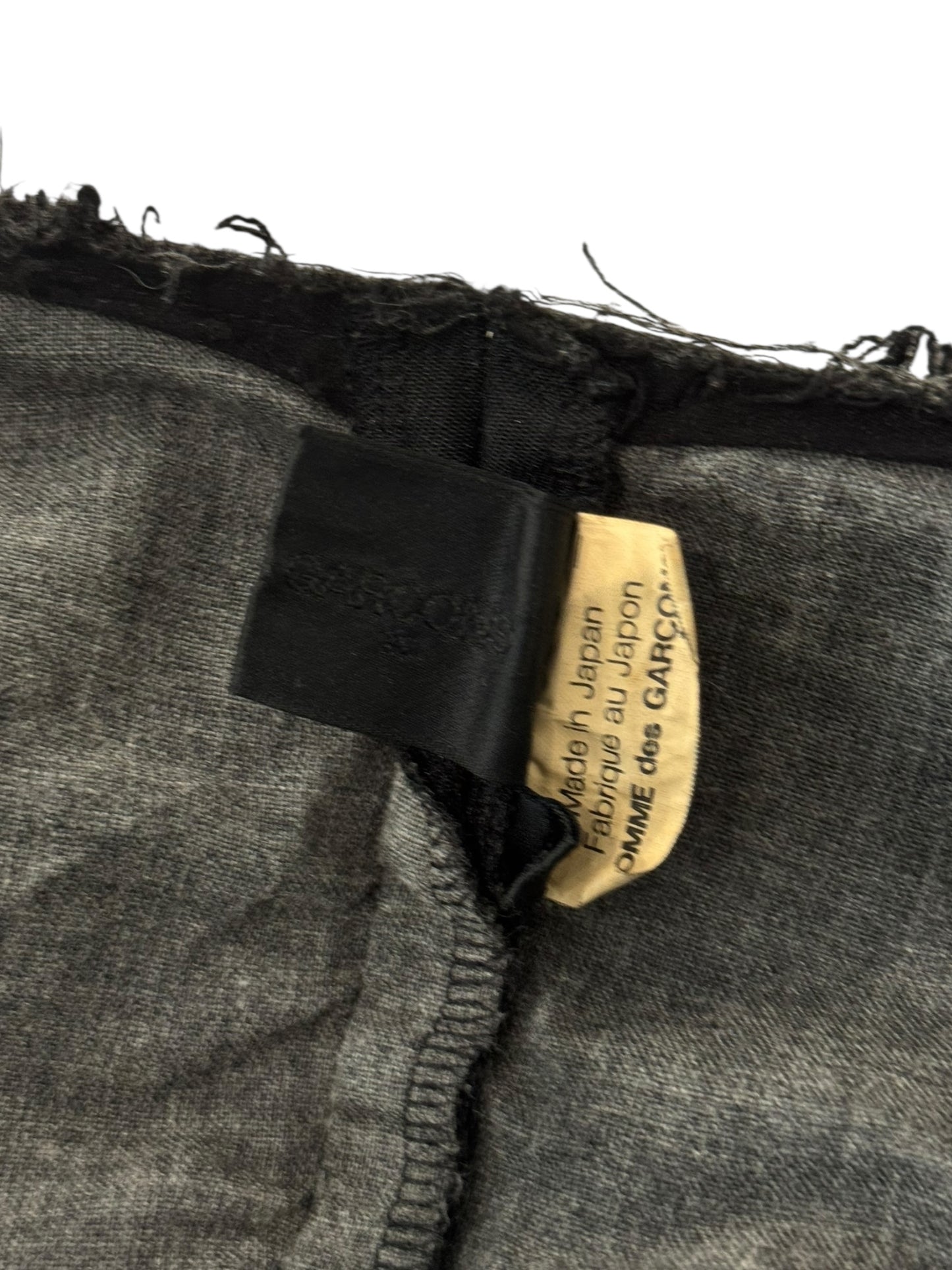 COMME DES GARÇONS SS2013 BLACK DECONSTRUCTED JACKET