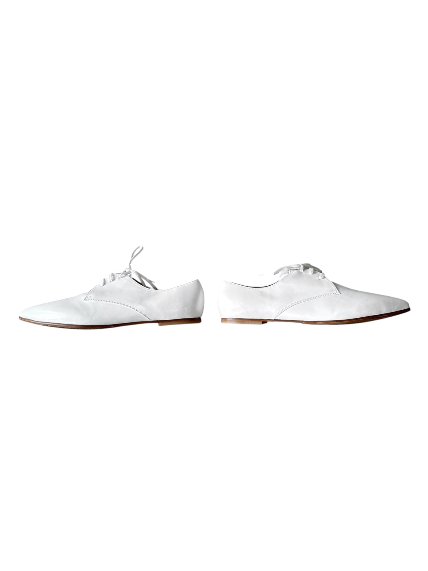 JUNYA WATANABE 2010s WHITE LEATHER DERBIES