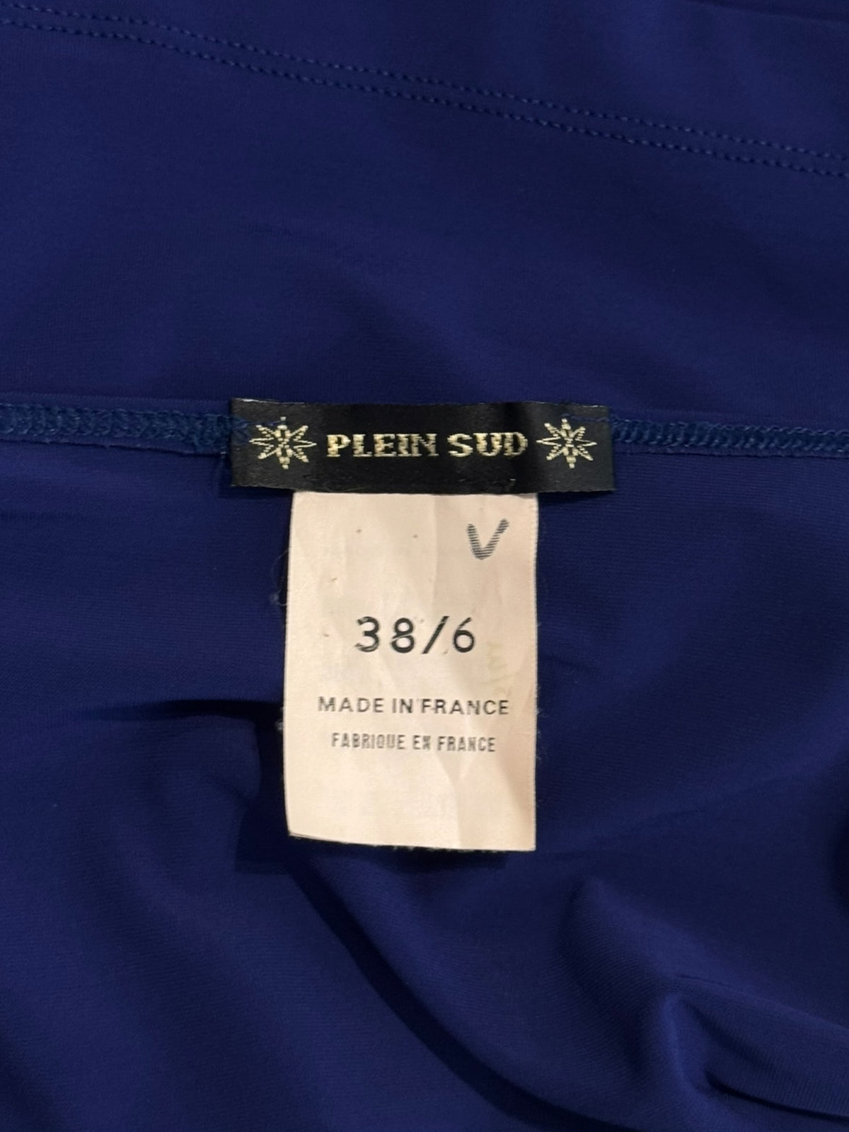 PLEIN SUD SS1998 PURPLE ASYMMETRICAL TANK TOP