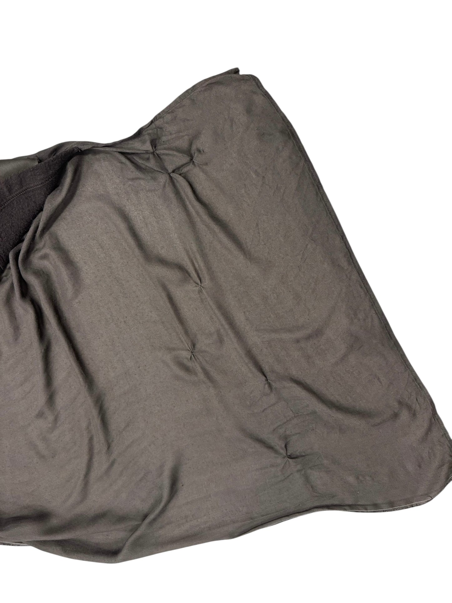 ISAAC SELLAM 2010s BROWN LEATHER SCARF JACKET