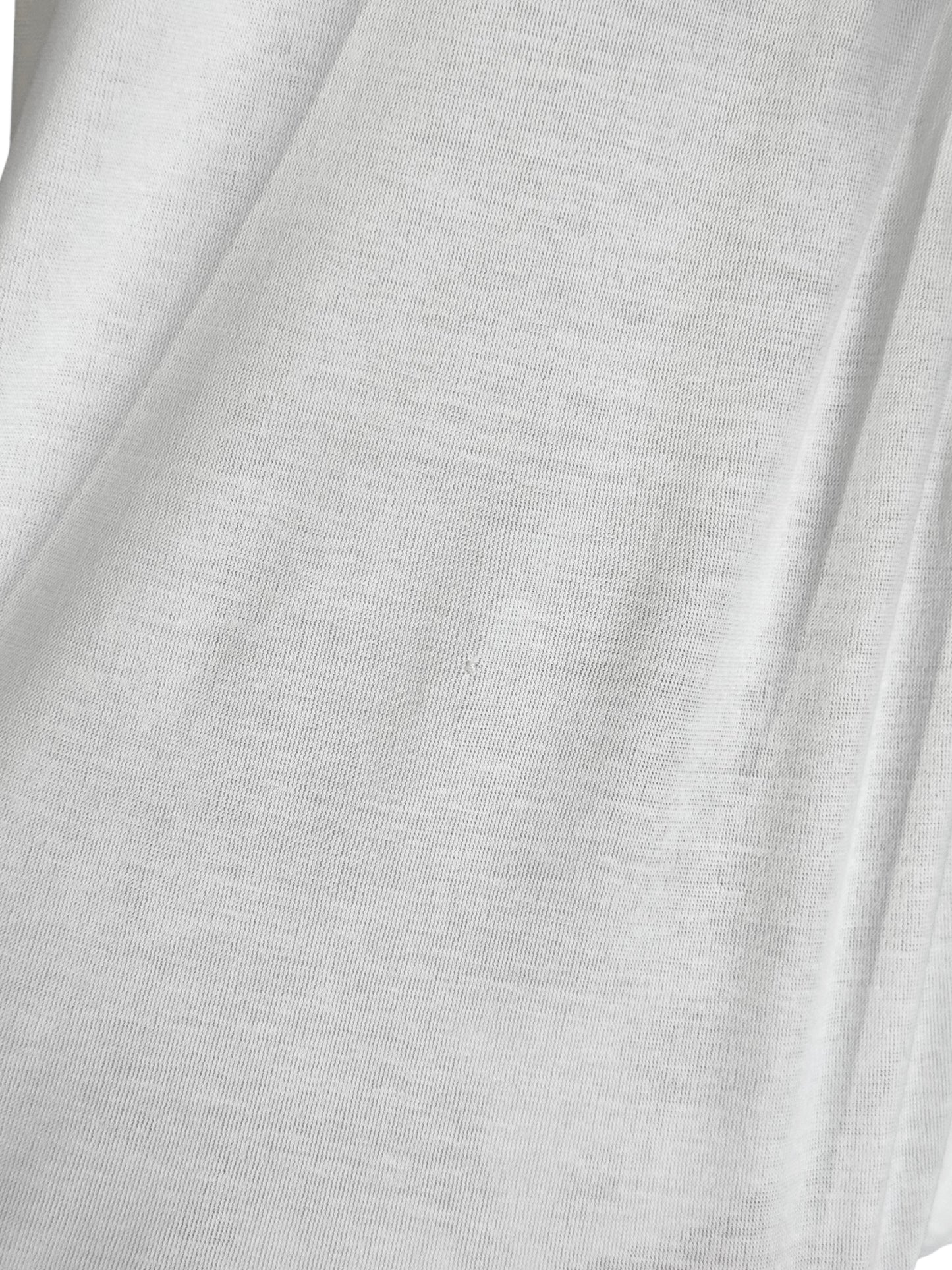MARC LE BIHAN 2020s WHITE DRAPED HOODED TOP