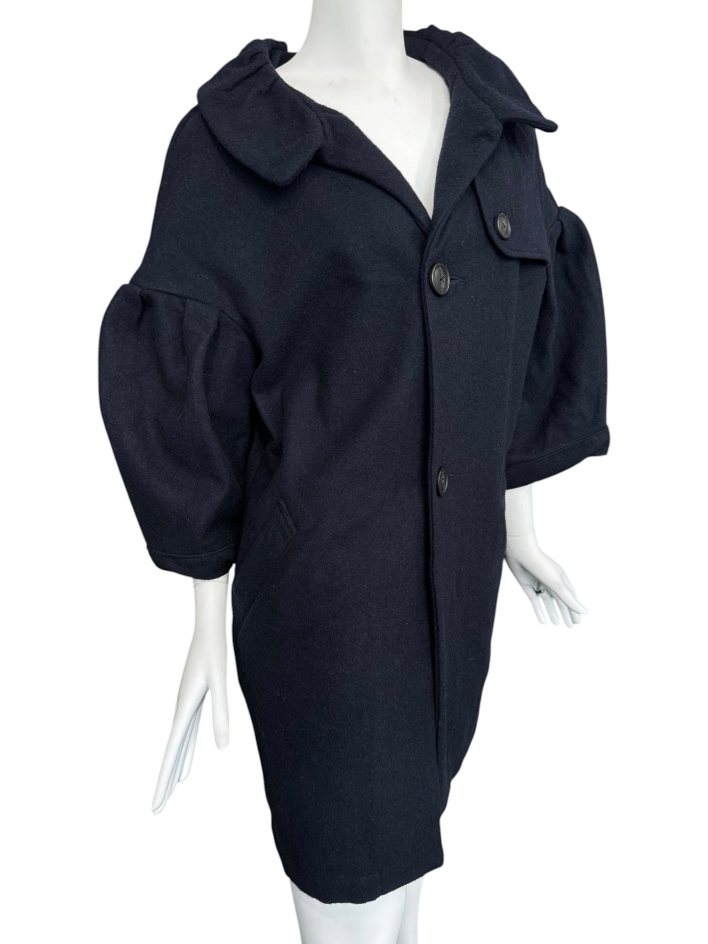 KAPITAL 2010s NAVY BLUE OVERSIZE JACKET