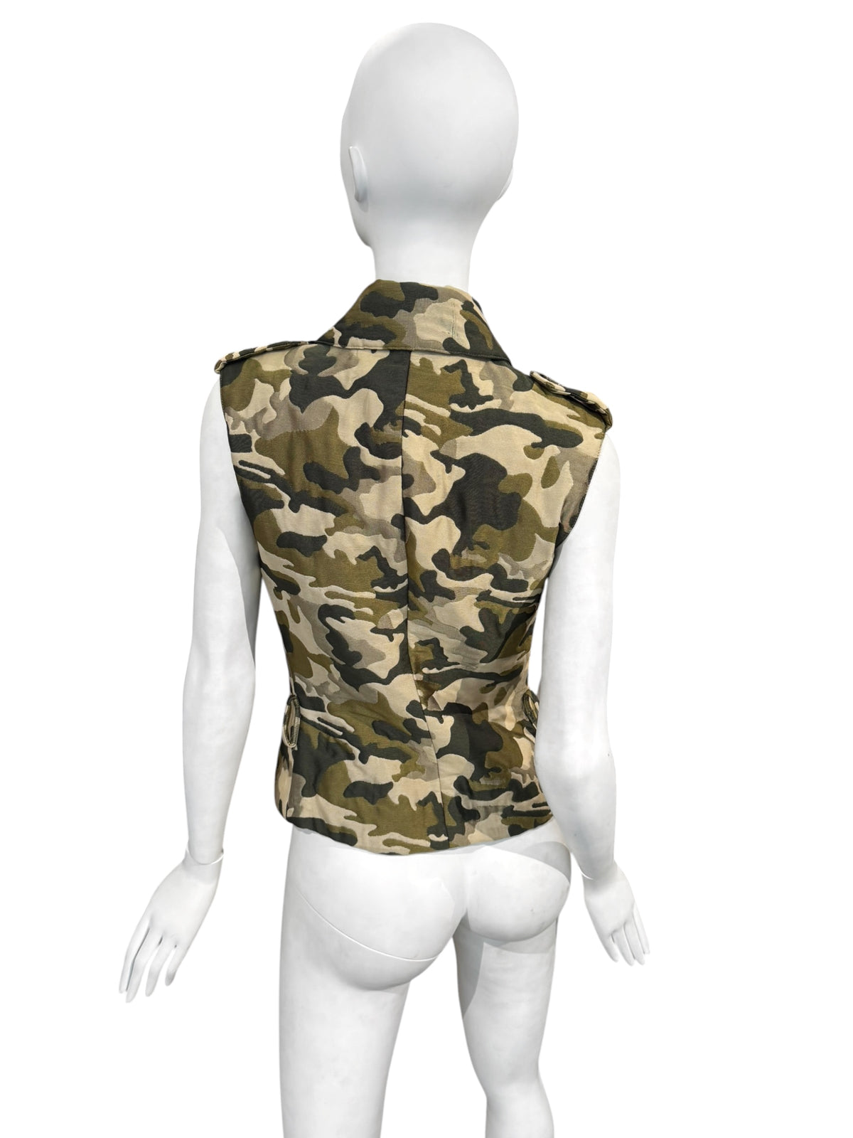 ALEXANDER MCQUEEN SS1998 ‘GOLDEN SHOWER’ CAMO VEST