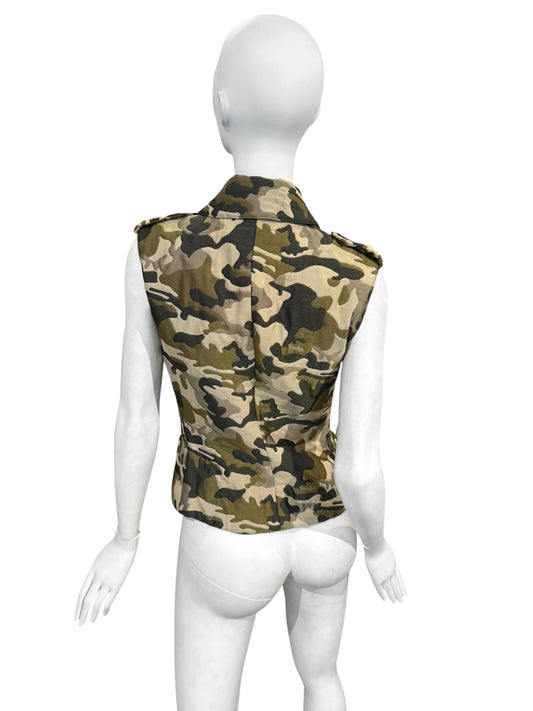 ALEXANDER MCQUEEN SS1998 ‘GOLDEN SHOWER’ CAMO VEST