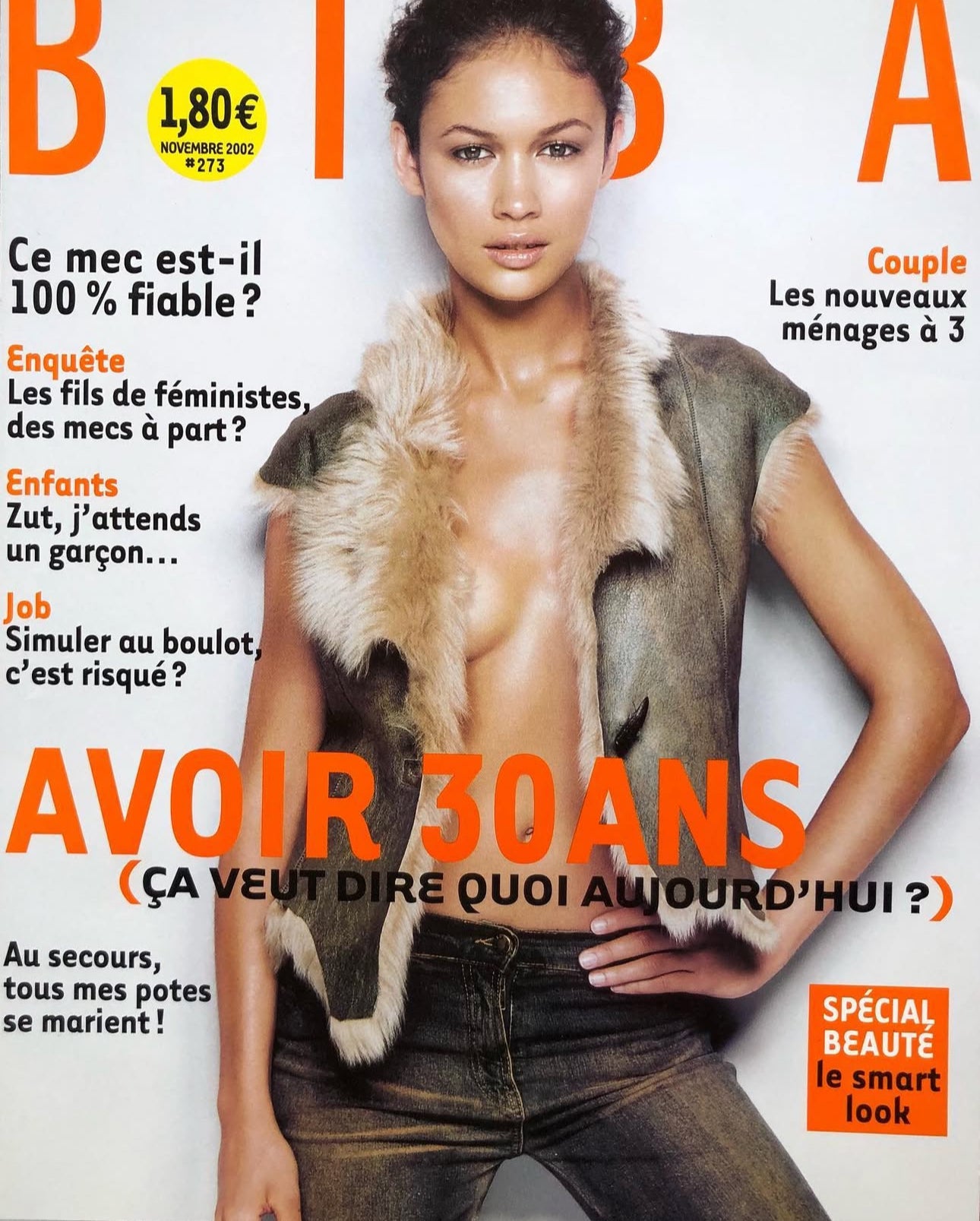 PLEIN SUD JEANS FW2002 BLACK FUR VEST