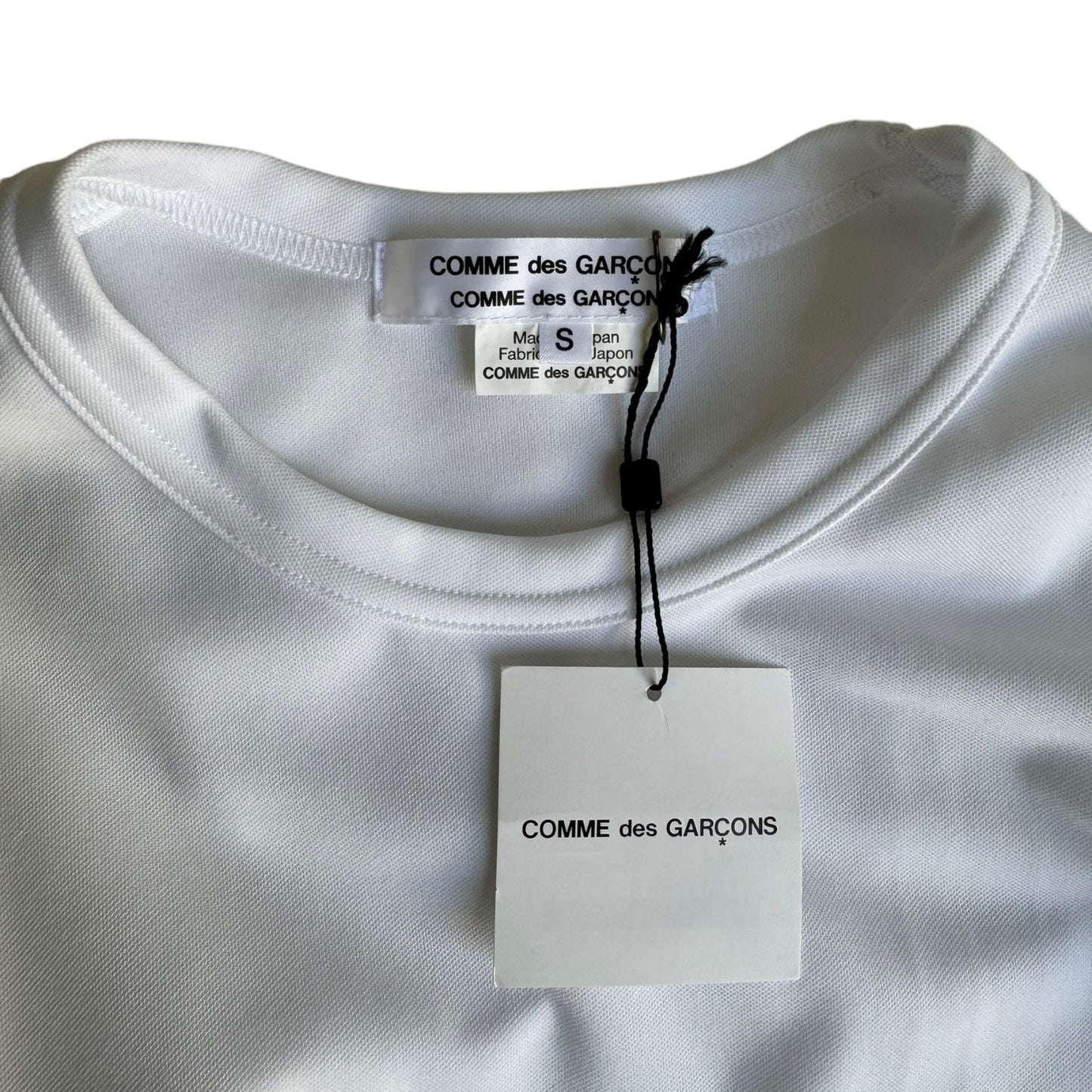 COMME DES GARÇONS FW2022 WHITE RUFFLE TUTU TOP