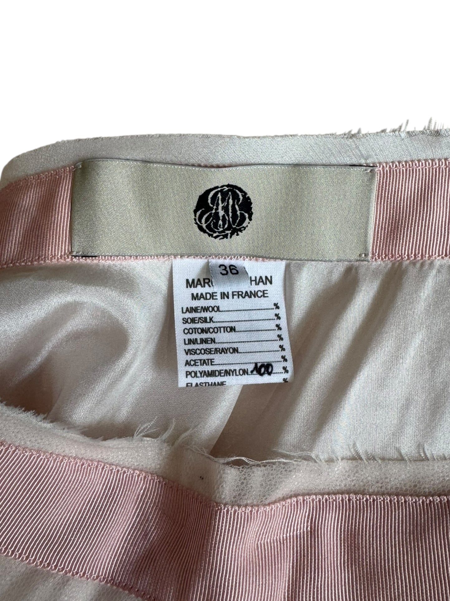 MARC LE BIHAN 2020s BABY PINK TULLE BALLERINA MAXI SKIRT