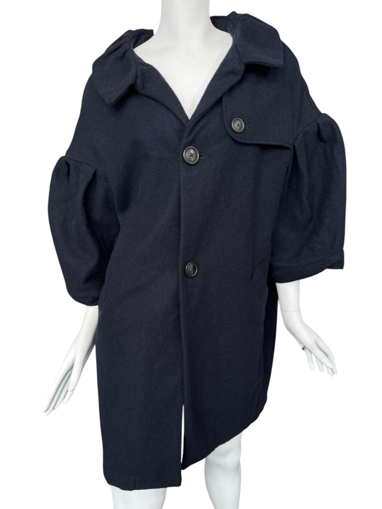 KAPITAL 2010s NAVY BLUE OVERSIZE JACKET