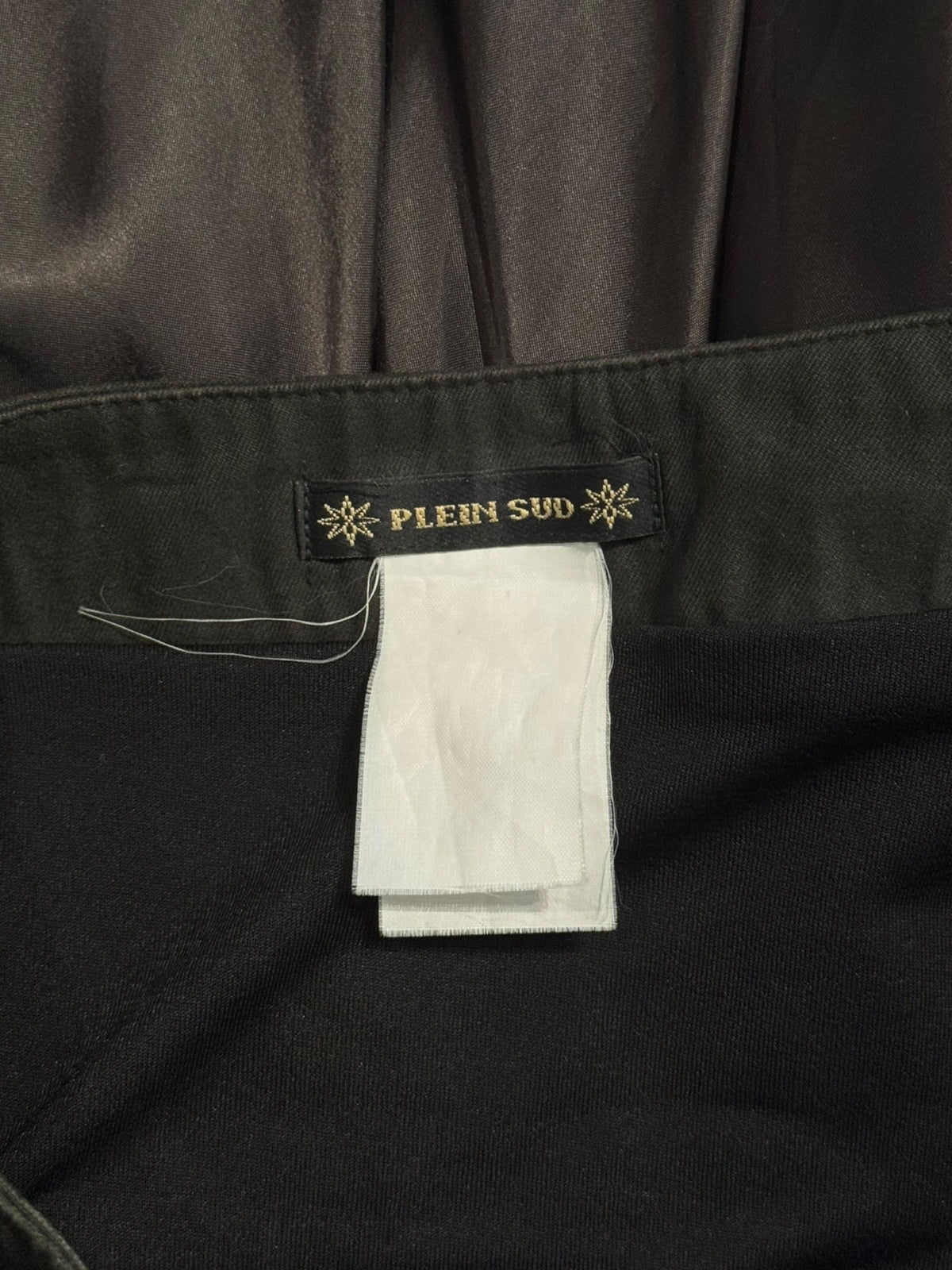 PLEIN SUD SS2004 KAKI MIDI SKIRT