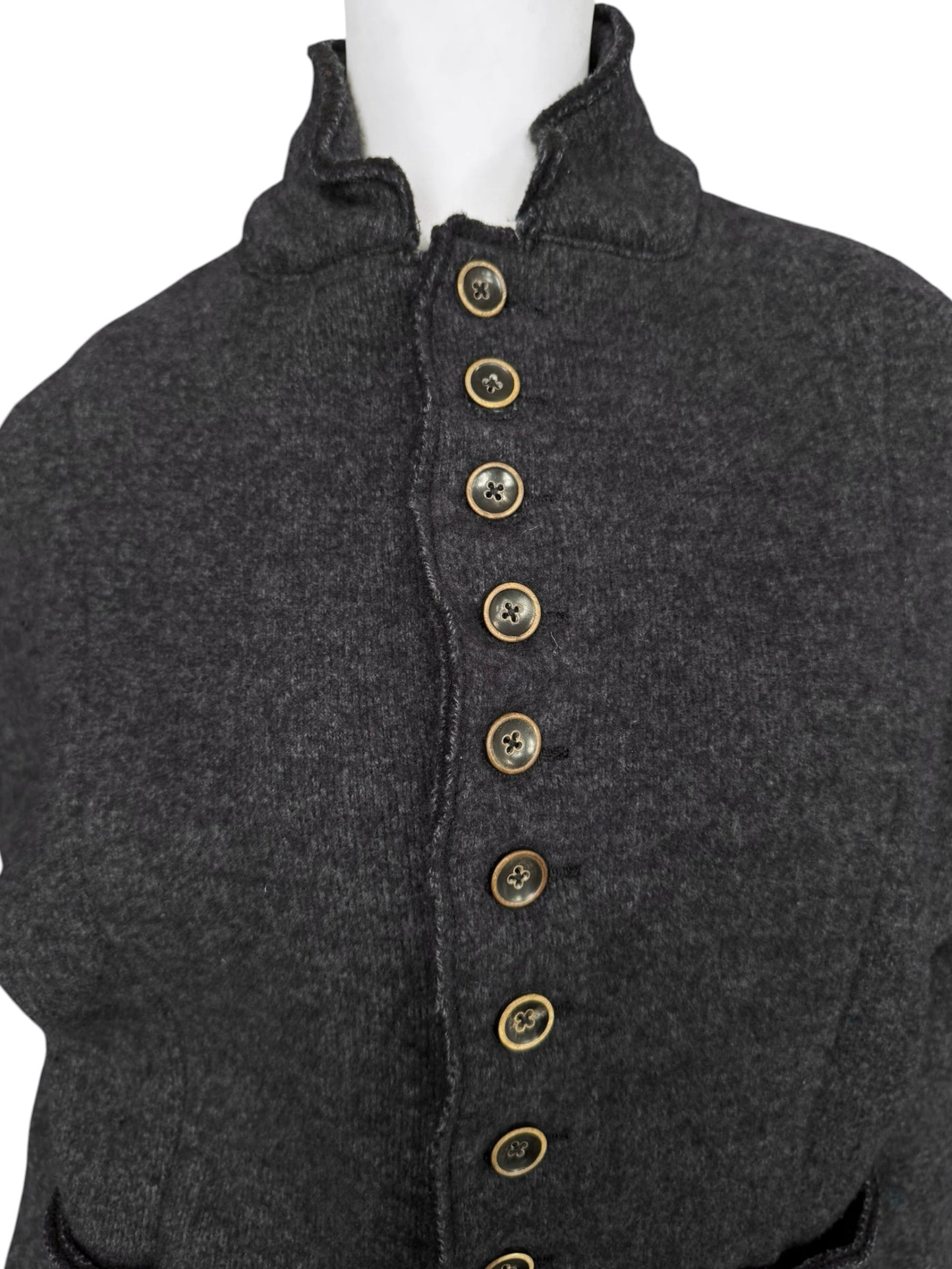 KAPITAL 2010s BLUE WOOL JACKET