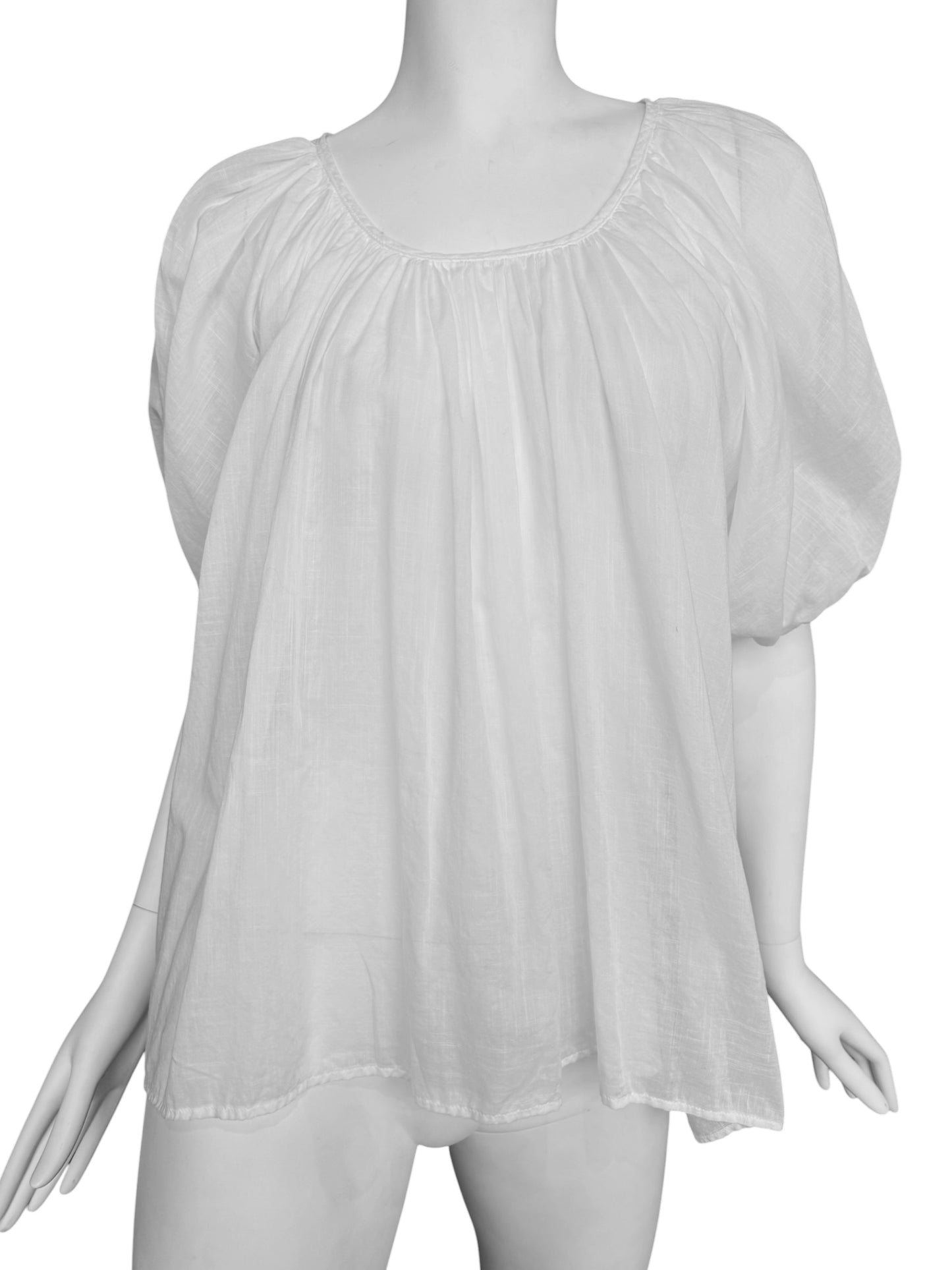 KAPITAL 2000s WHITE ROMANTIC BLOUSE