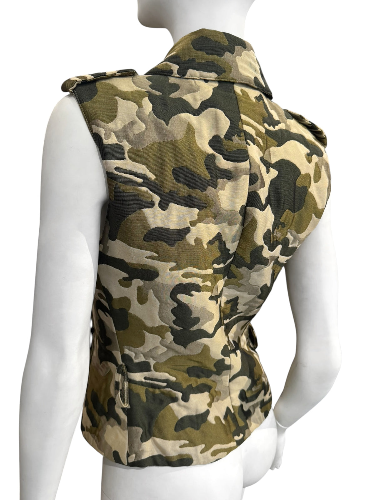 ALEXANDER MCQUEEN SS1998 ‘GOLDEN SHOWER’ CAMO VEST