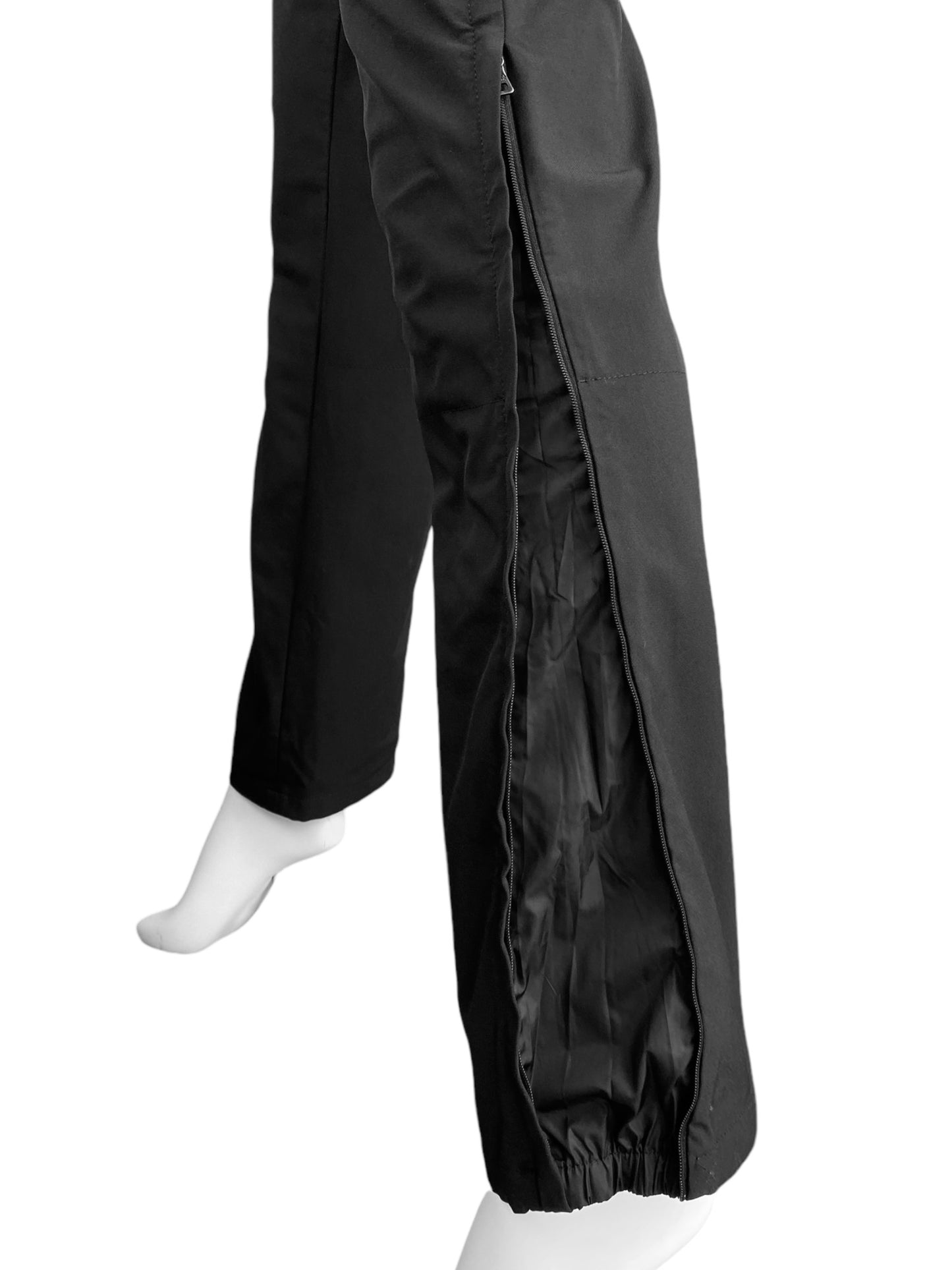 PRADA FW1999 BLACK FLARED PANTS