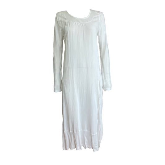 COMME DES GARÇONS 1990s WHITE MAXI DRESS