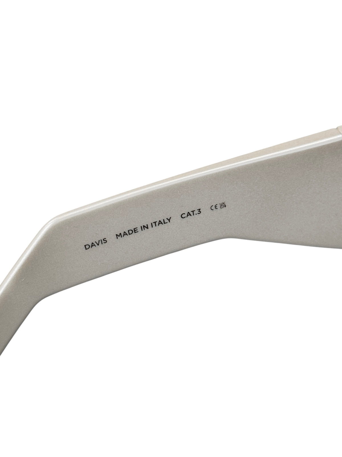 RICK OWENS FW2022 ‘STROBE’ WHITE MASK SUNGLASSES