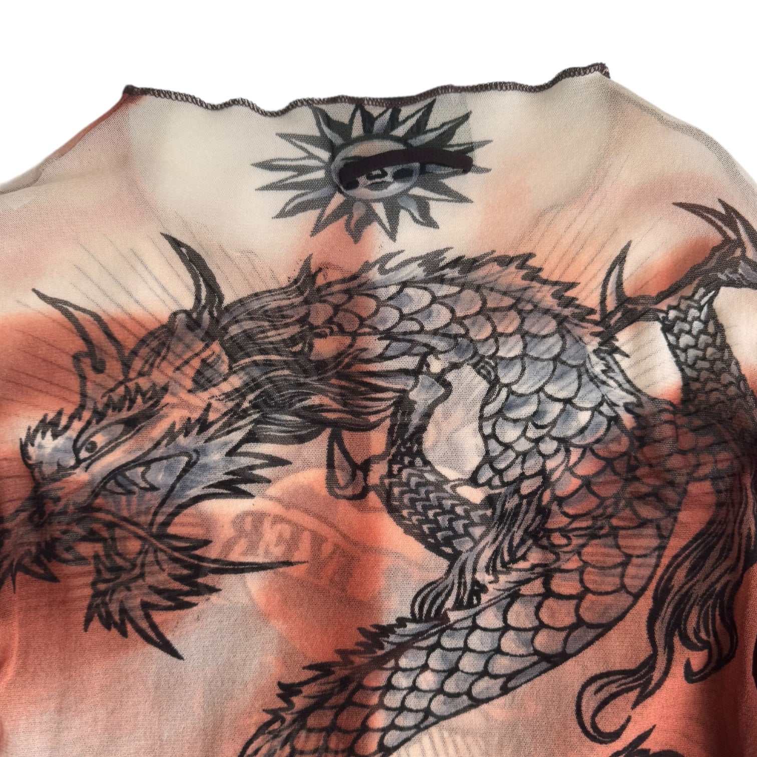 トップス 1996 Jean Paul Gaultier Sex Doragon Mesh - トップス
