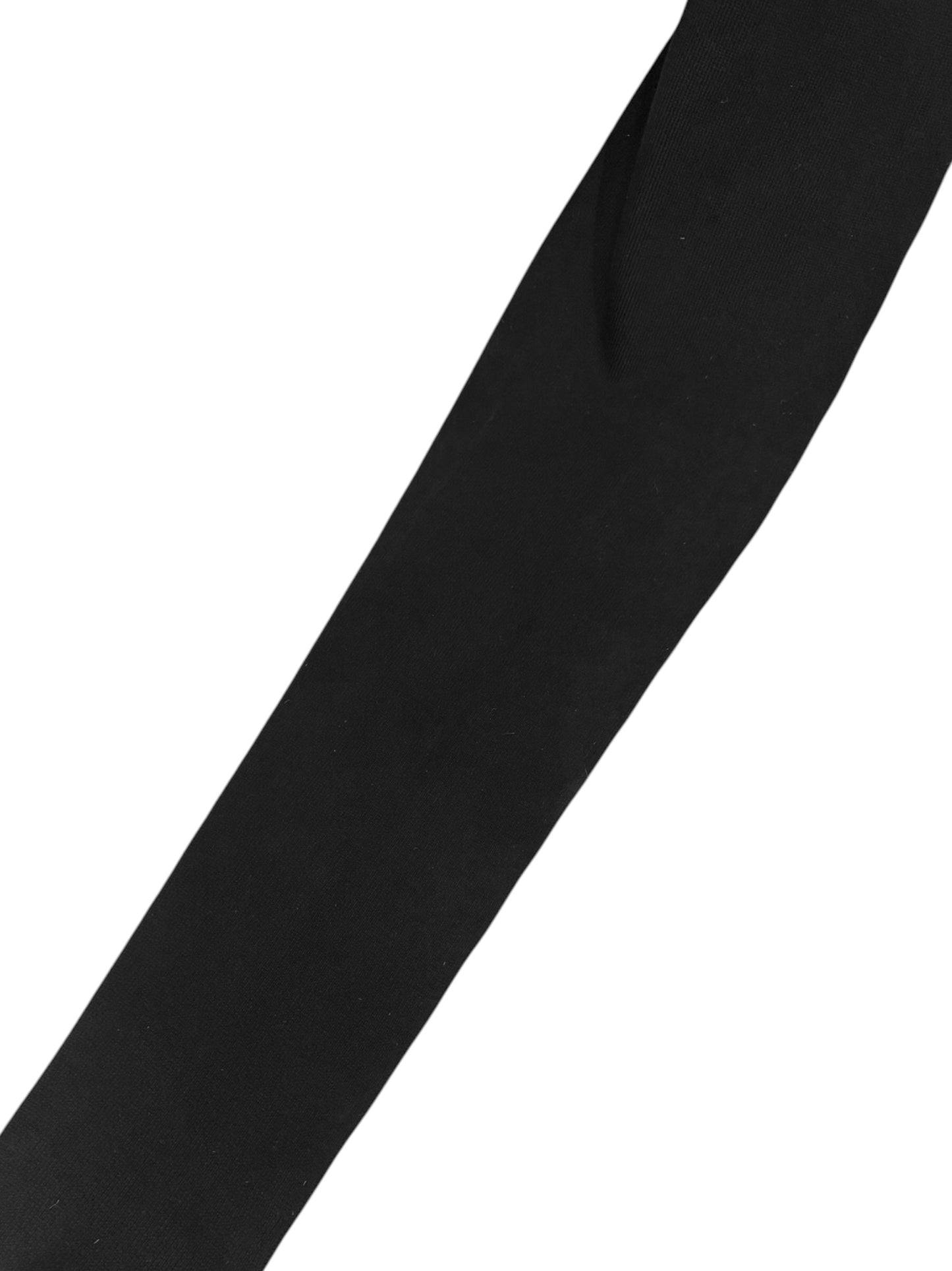 RICK OWENS FW2023 «LUXOR» BLACK CASHMERE SLIT MAXI TRAIN SKIRT