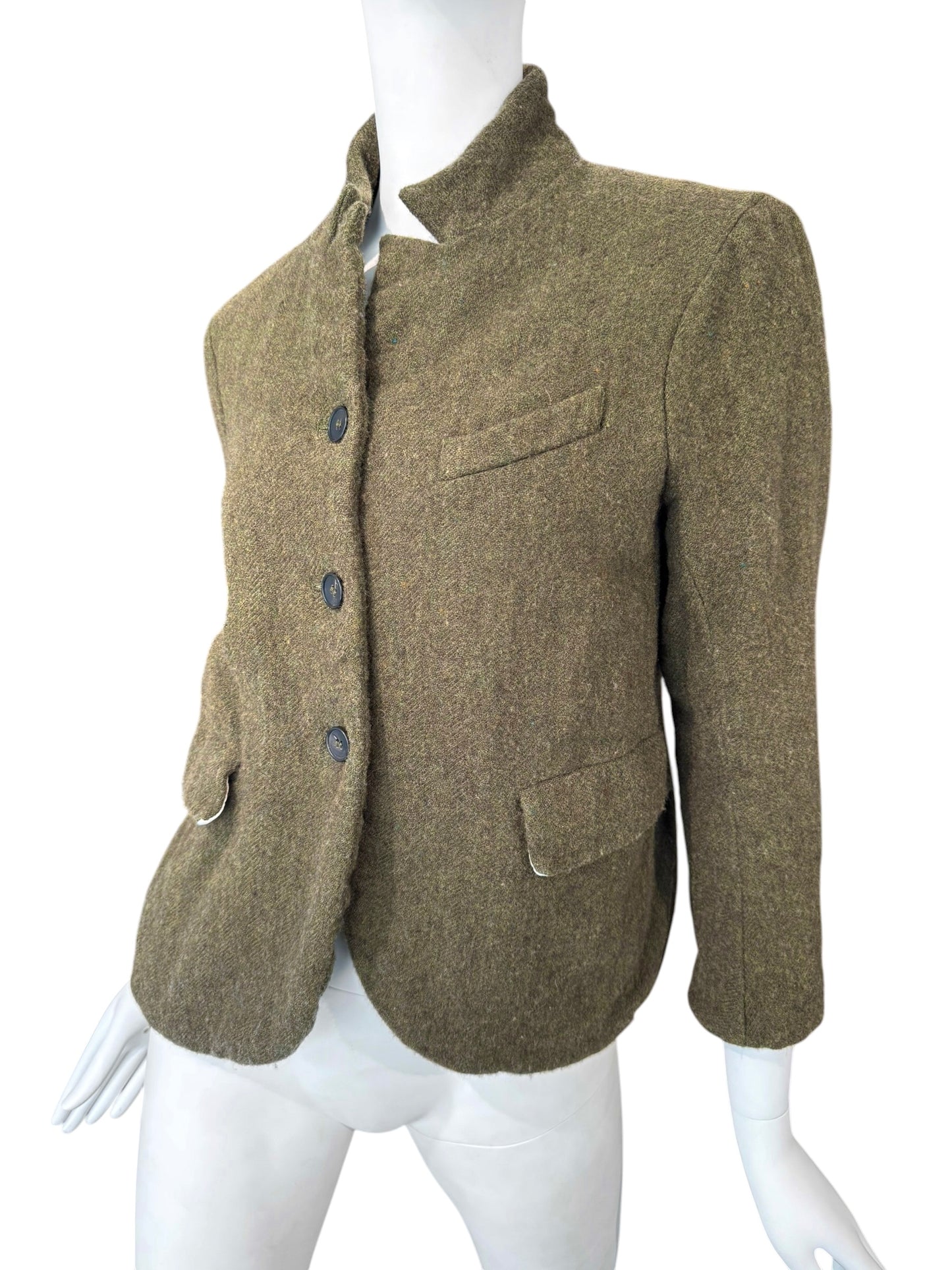 BERGFABEL 2010s GREEN WOOL JACKET