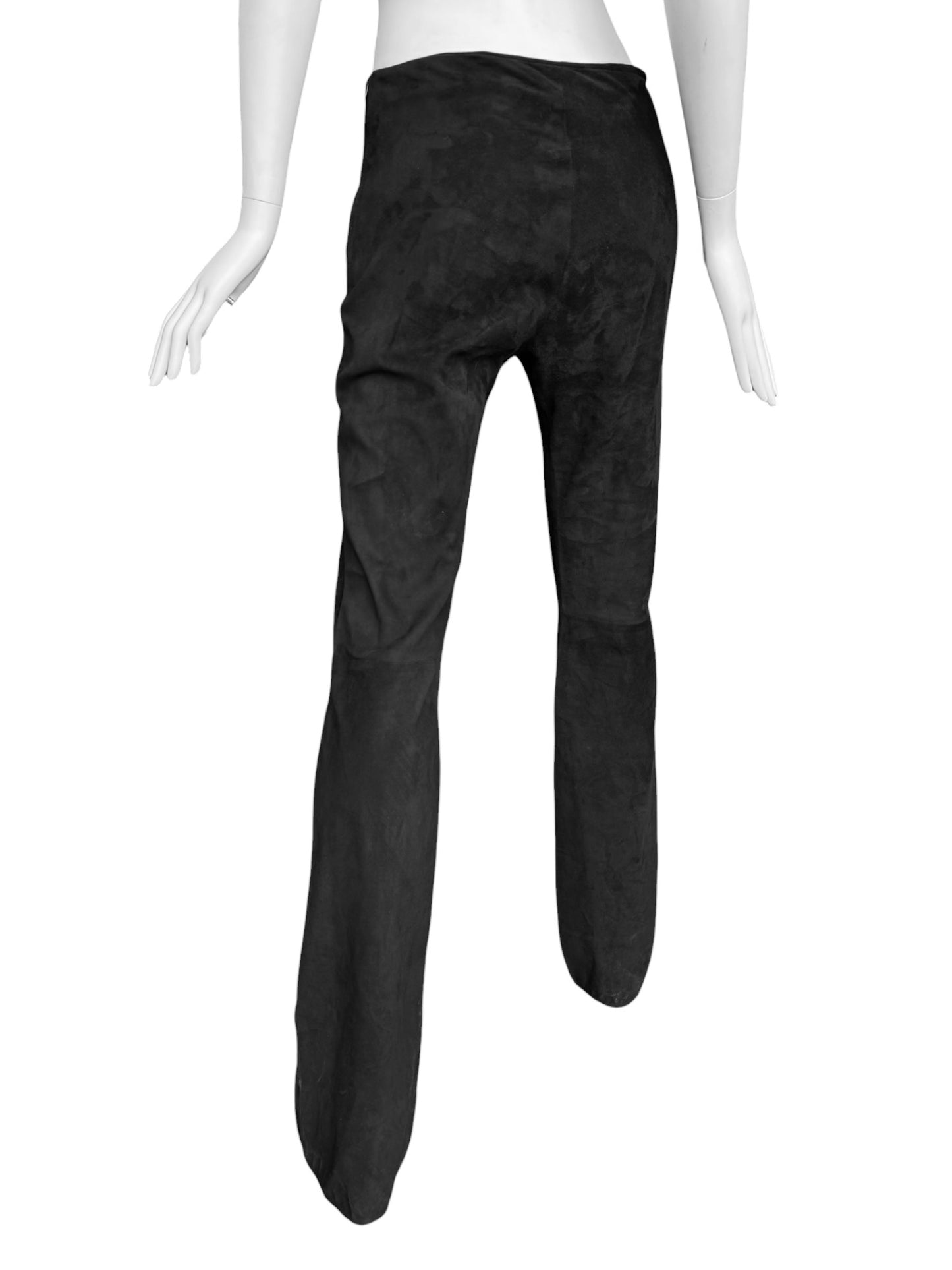 JITROIS 2000s BLACK LEATHER PANTS