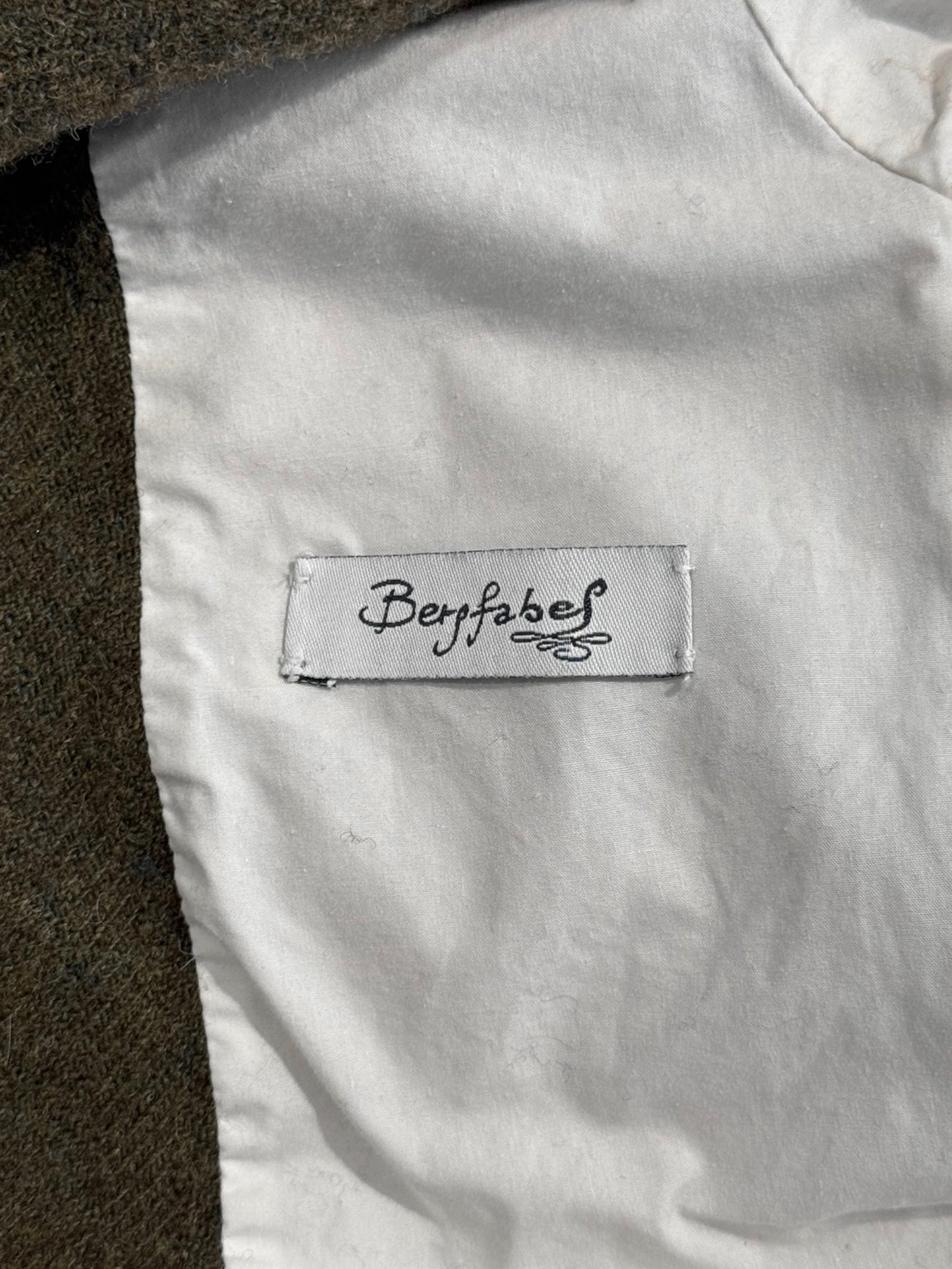 BERGFABEL 2010s GREEN WOOL JACKET
