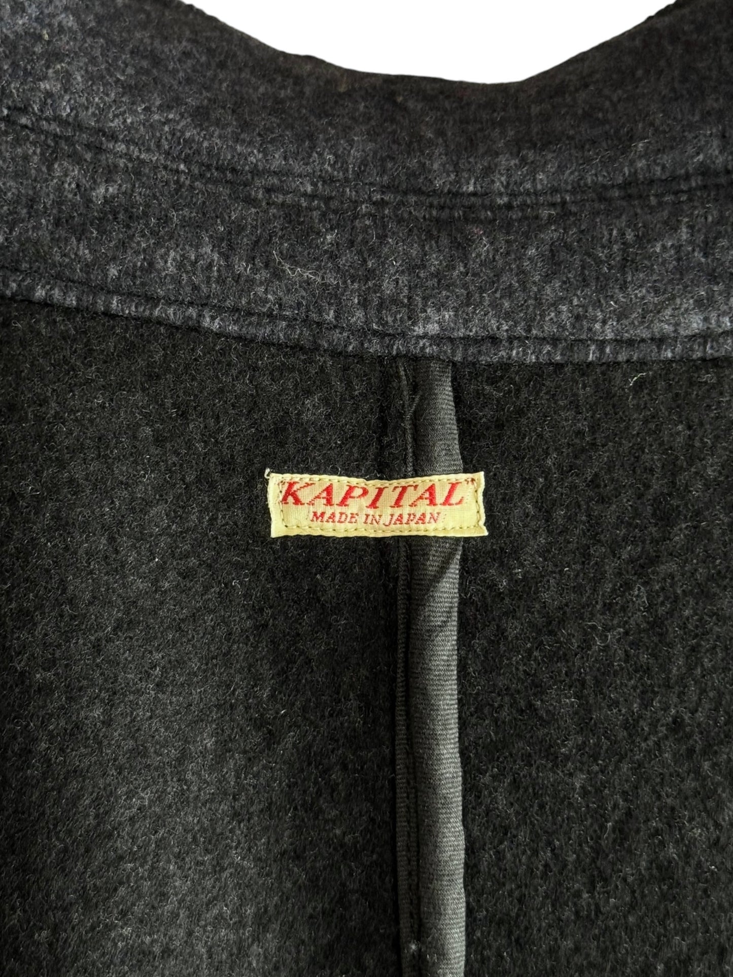 KAPITAL 2010s BLUE WOOL JACKET