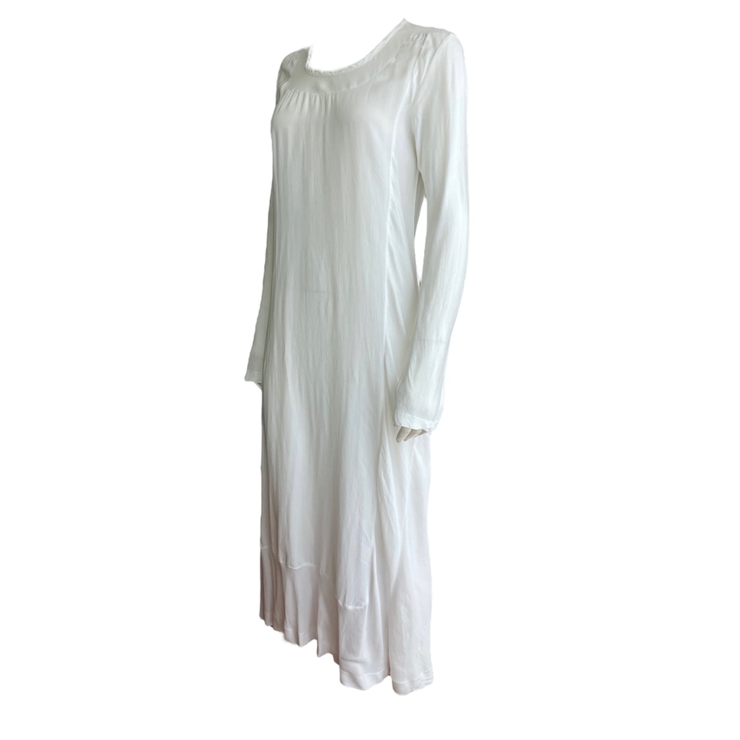 COMME DES GARÇONS 1990s WHITE MAXI DRESS