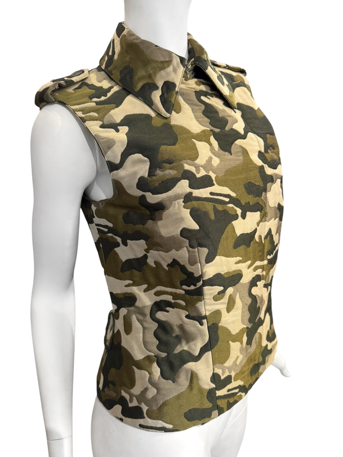 ALEXANDER MCQUEEN SS1998 ‘GOLDEN SHOWER’ CAMO VEST