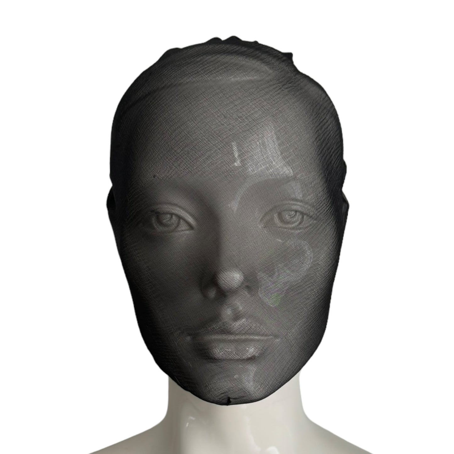 MAISON MARGIELA SS2023 BY GALLIANO BLACK SILK FACE MASK