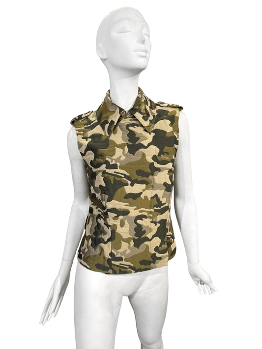 ALEXANDER MCQUEEN SS1998 ‘GOLDEN SHOWER’ CAMO VEST