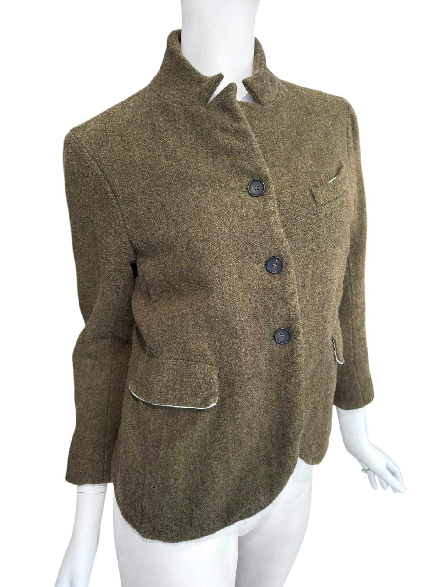 BERGFABEL 2010s GREEN WOOL JACKET